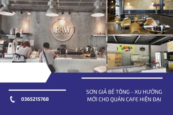 son gia be tong xu huong moi cho quan cafe hien dai (2)