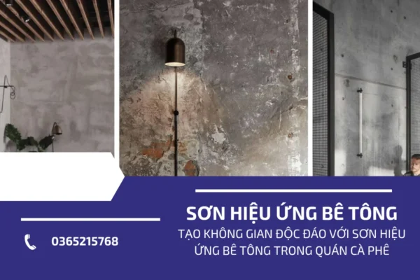 sơn hiệu ứng bê tông 4