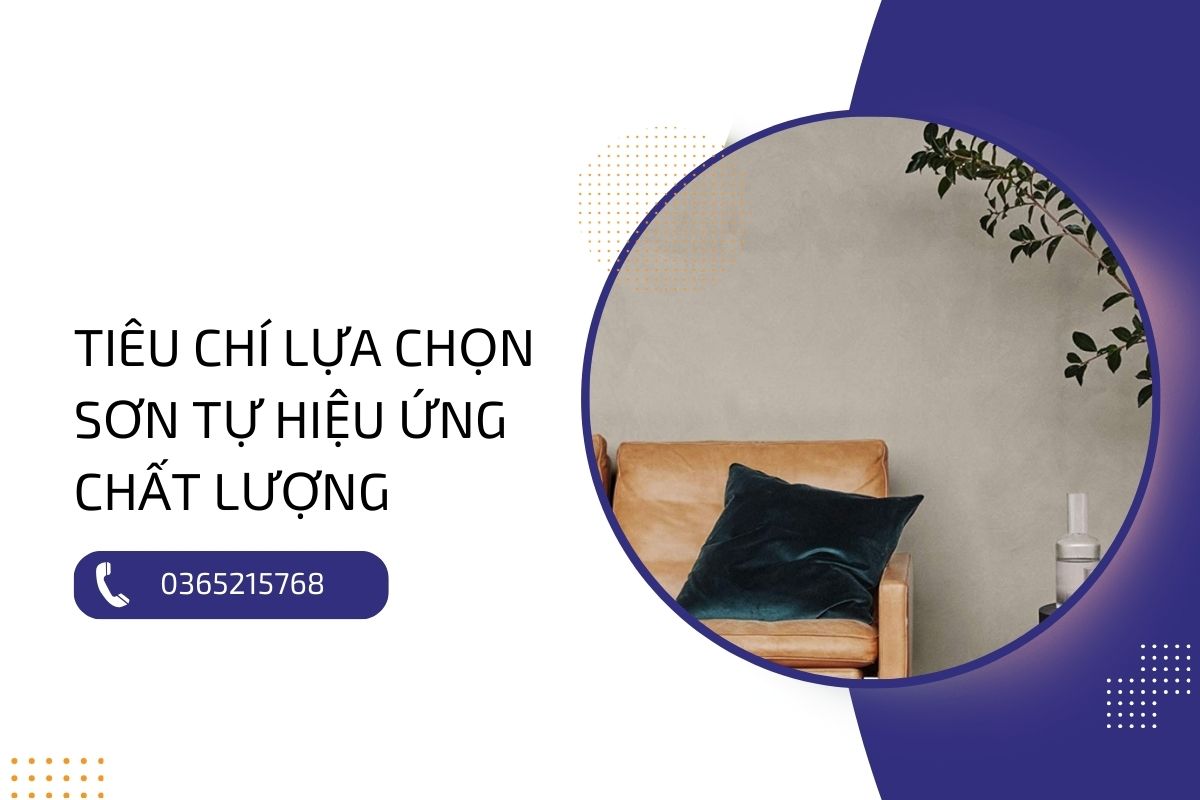 Cách lựa chọn sơn tự hiệu ứng chất lượng để tạo vẻ đẹp đẳng cấp