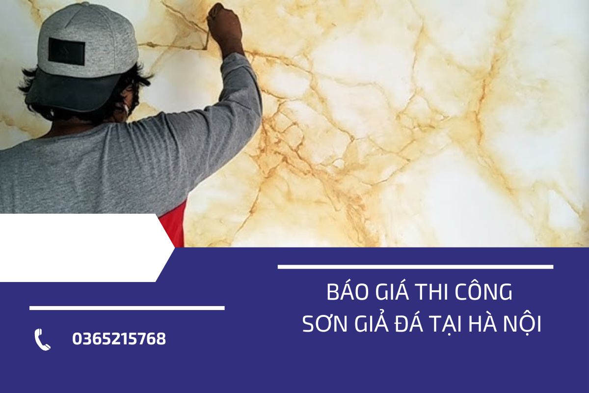 Báo giá thi công sơn giả đá tại Hà Nội - Giải pháp làm đẹp ngôi nhà