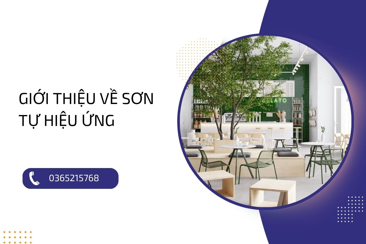 Tạo nên không gian quán cafe ấn bằng ứng dụng sơn tự hiệu ứng