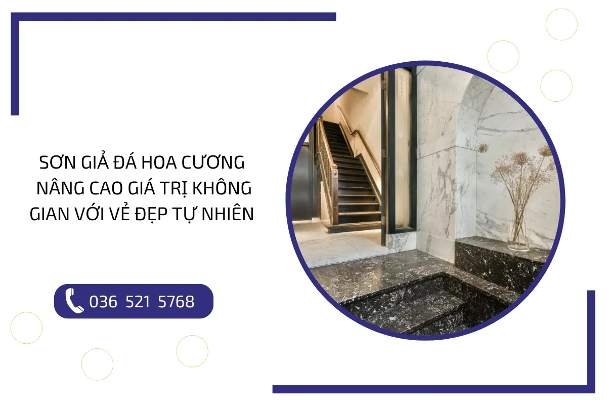 Sơn giả đá hoa cương: Nâng cao giá trị không gian sống của bạn