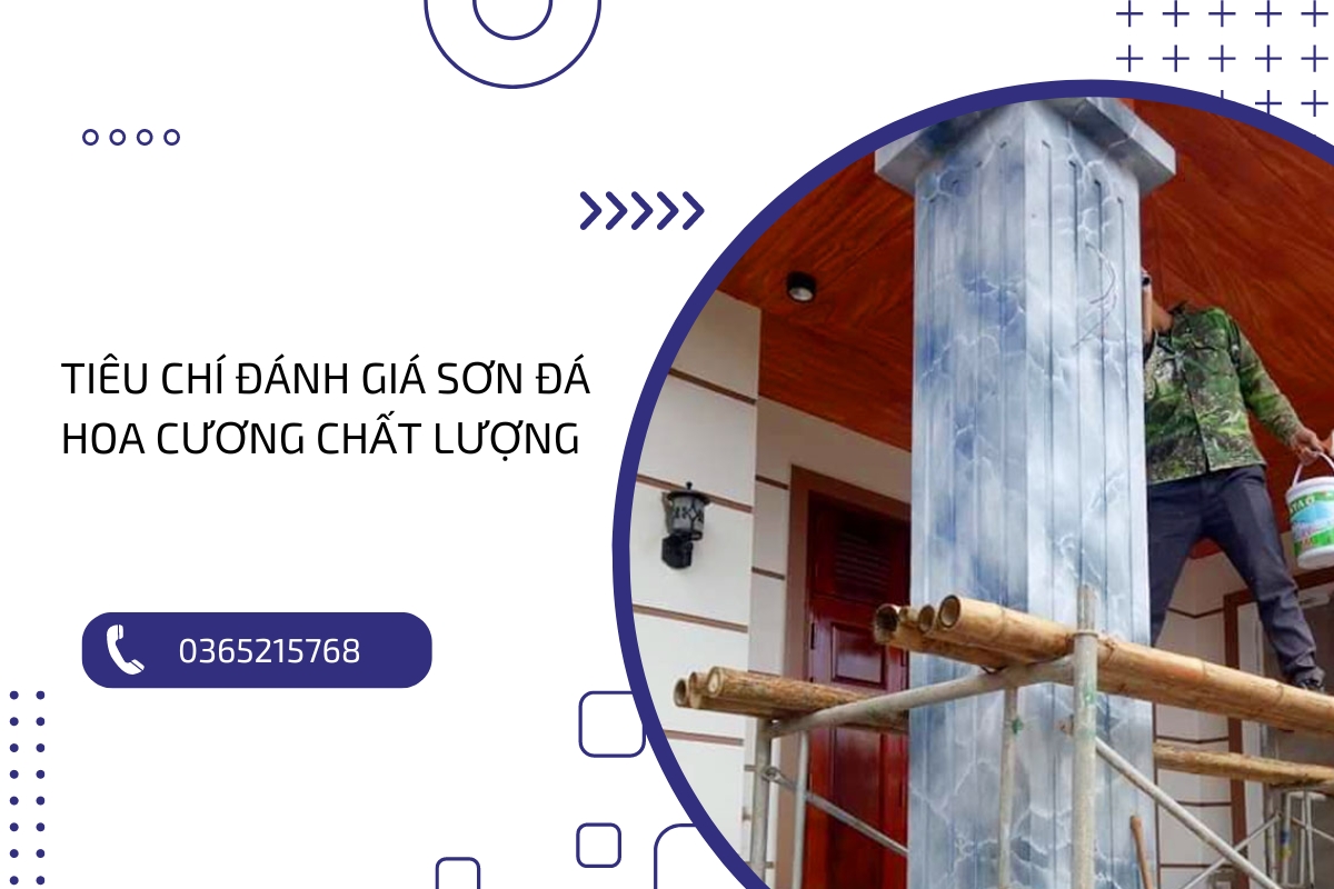 Sơn đá hoa cương chất lượng : Tiêu chí lựa chọn sơn đá bền đẹp