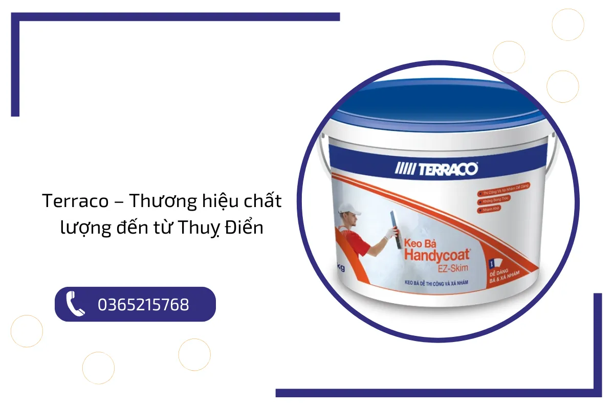 Terraco – Thương hiệu chất lượng đến từ Thuỵ Điển