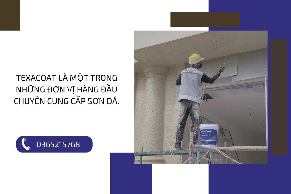 TexaCoat là một trong những đơn vị hàng đầu chuyên cung cấp sơn đá.