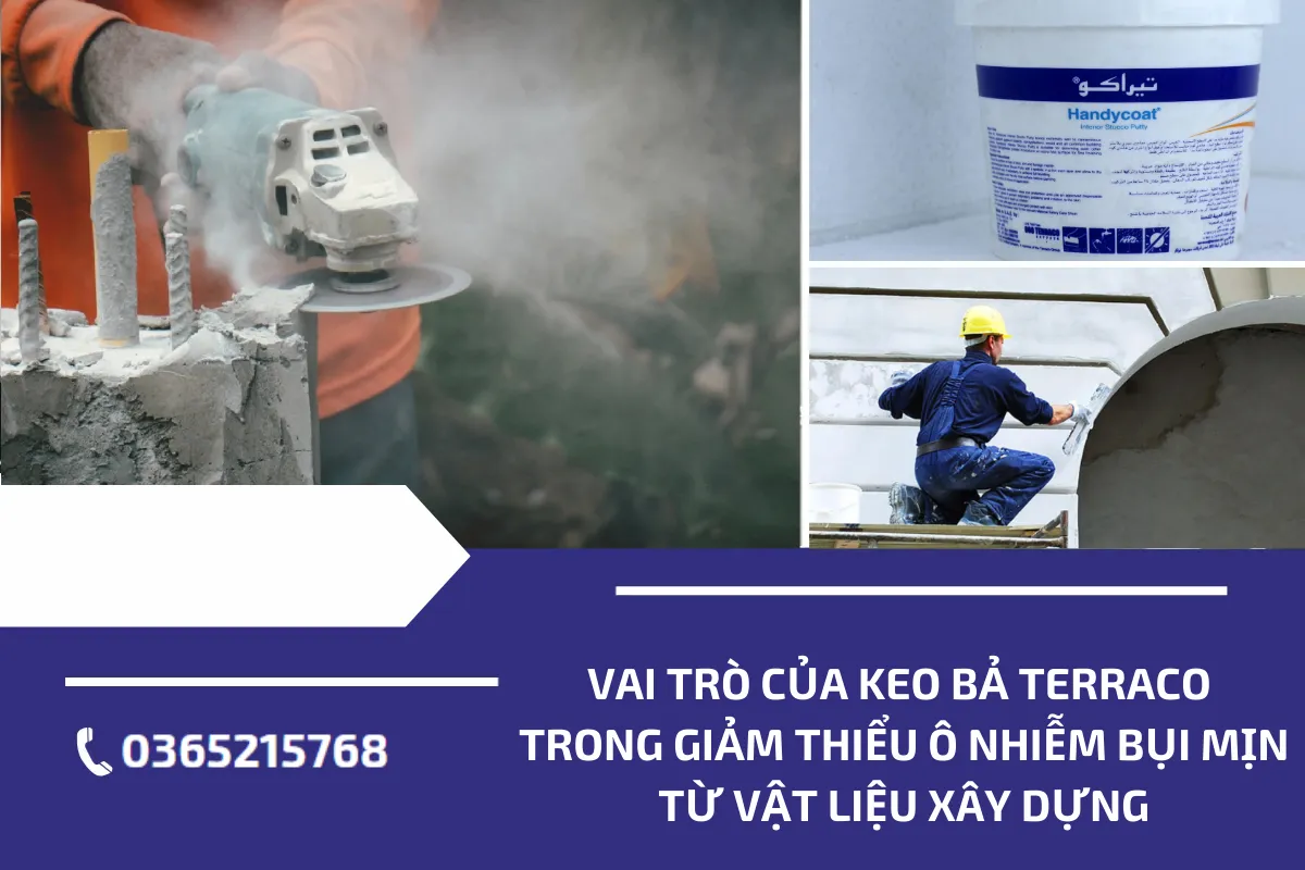 Vai trò của keo bả Terraco 4