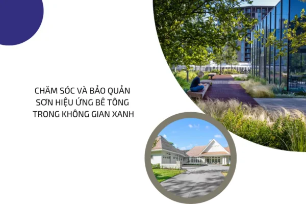 bảo quản sơn hiệu ứng bê tông 4