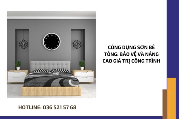 Công dụng sơn bê tông bảo vệ và nâng cao giá trị công trình