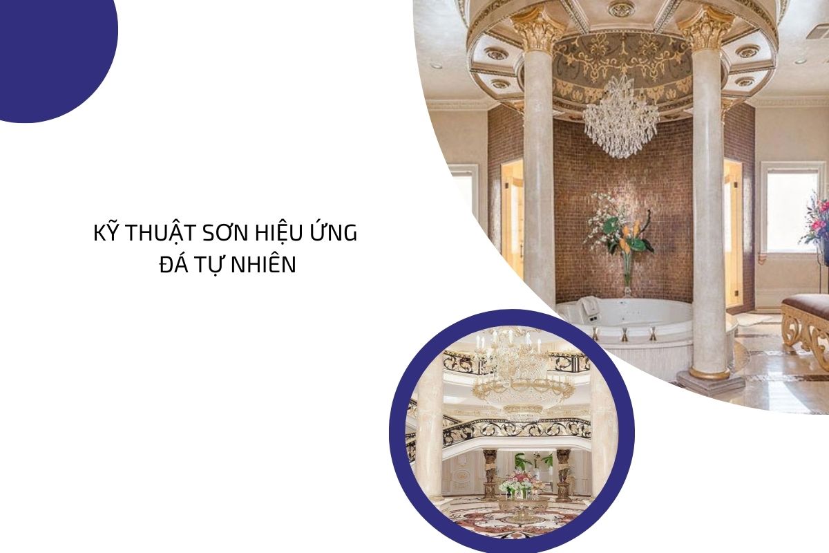 Kỹ thuật sơn hiệu ứng đá tự nhiên