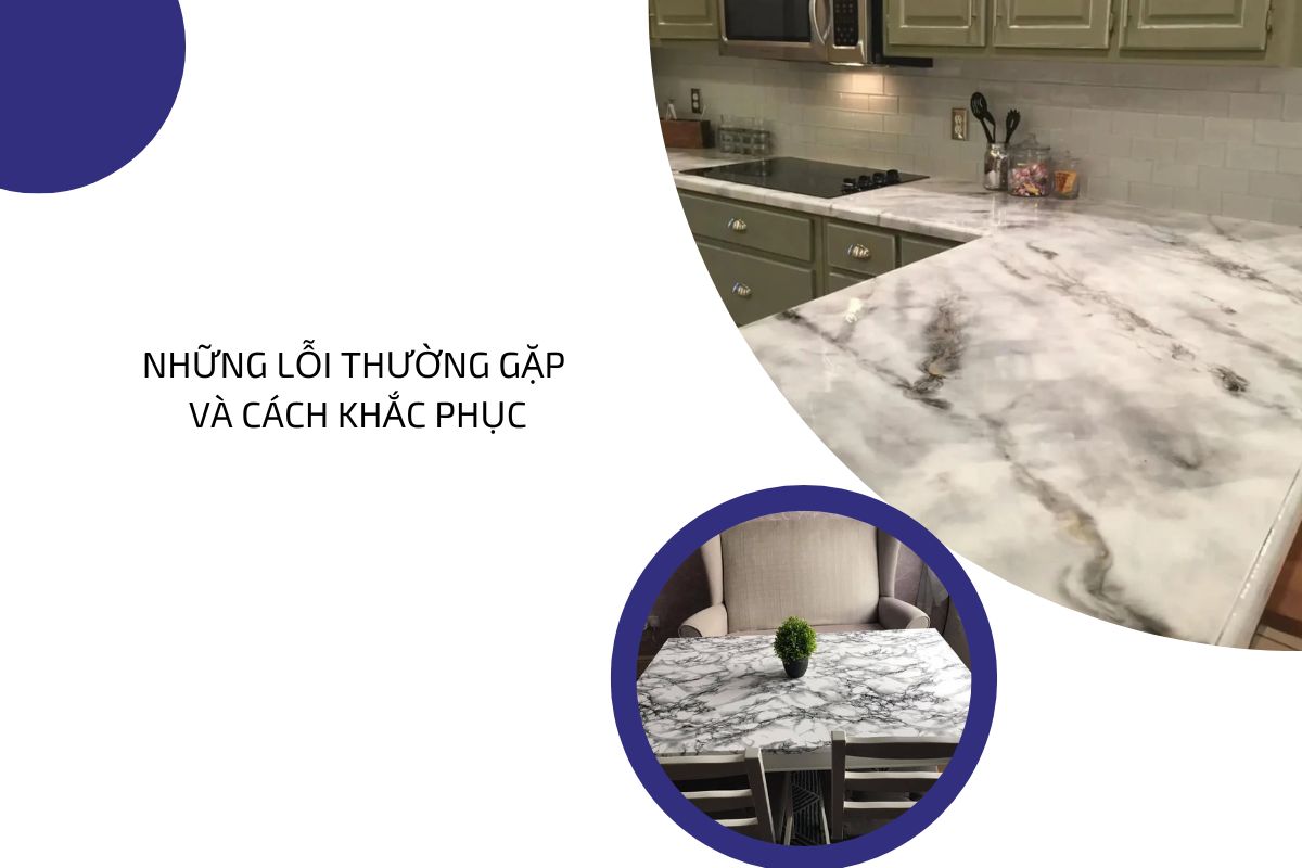 Những lỗi thường gặp và cách khắc phục