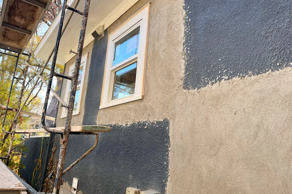 Sử dụng vữa stucco trong cải tạo công trình cũ 2