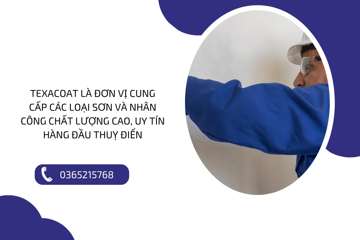 Texacoat là đơn vị cung cấp các loại sơn và nhân công chất lượng cao, uy tín hàng đầu Thuỵ Điển