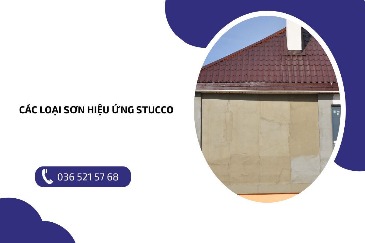 Các loại sơn hiệu ứng Stucco Các loại sơn hiệu ứng Stucco