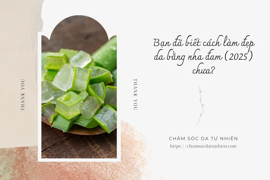 Bạn đã biết cách làm đẹp da bằng nha đam (2025) chưa