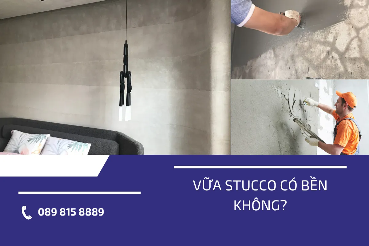 Vữa Stucco bền 8