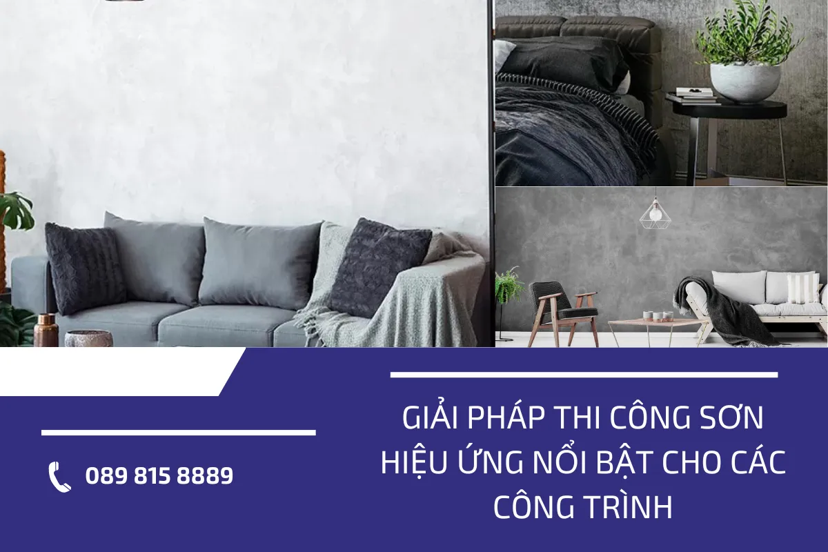 thi công sơn hiệu ứng 1