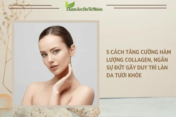 5 cách tăng cường hàm lượng collagen, ngăn sự đứt gãy duy trì làn da tươi khỏe