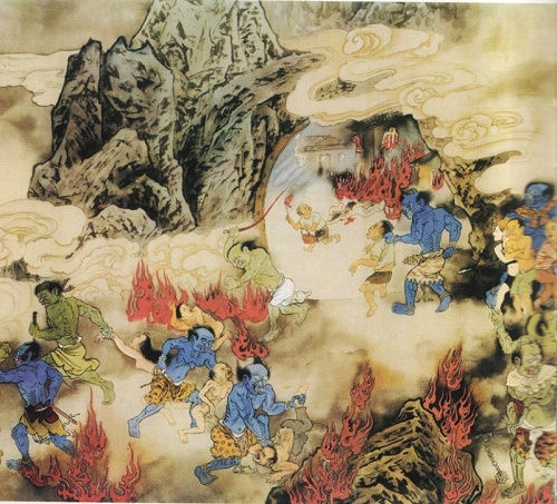 18 tang dia nguc - noi thi hanh cong ly cua dao Phat (phan 1) hinh anh