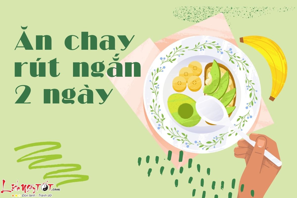 An chay Cong Giao rut ngan 2 ngay