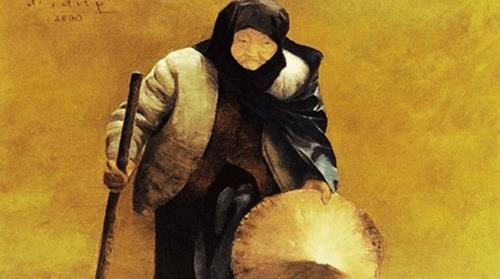 ba cu tim kim câu chuyện bà cụ tìm kim