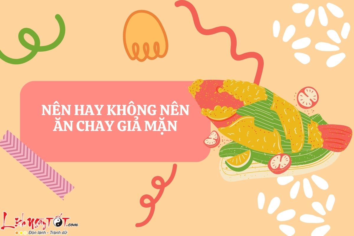 Có nên ăn đồ giả chay Co nen an do gia chay