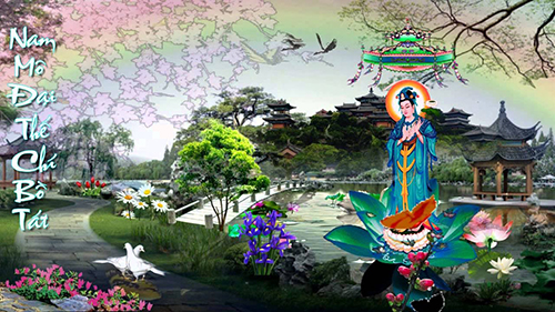 Đại Thế Chí Bồ Tát - ánh sáng vô biên độ hóa chúng sinh hình ảnh 2 Dai The Chi Bo Tat - anh sang vo bien do hoa chung sinh hinh anh 2