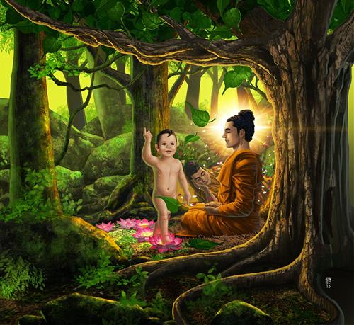 Duc Phat cung chi tuan theo quy luat tu nhien Duc Phat cung chi tuan theo quy luat tu nhien