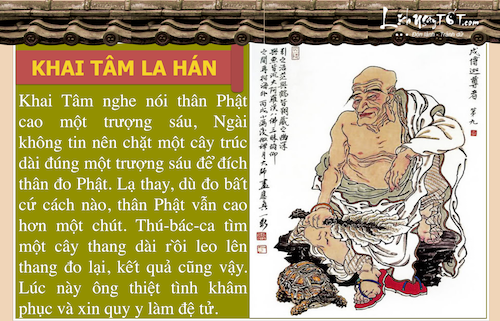 Infographic Truyen thuyet 18 vi La Han hinh anh goc 3