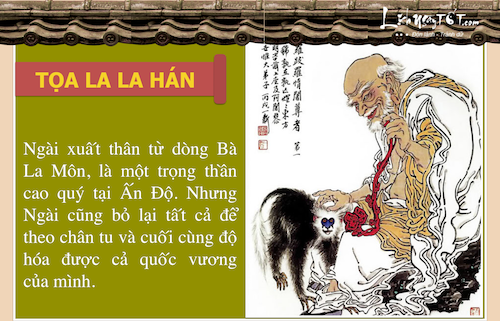 Infographic Truyen thuyet 18 vi La Han hinh anh goc 8