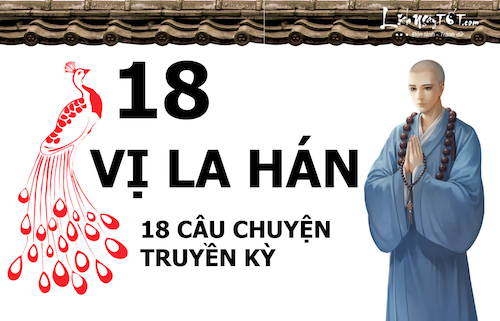 Infographic Truyen thuyet 18 vi La Han hinh anh goc