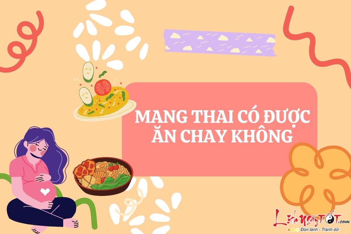 Mang thai có nên ăn chay không Mang thai co nen an chay khong