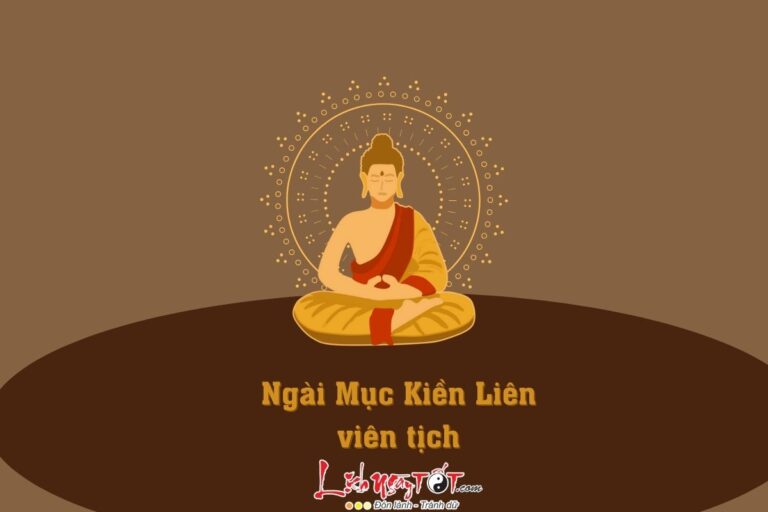 Mục Kiền Liên viên tịch Muc Kien Lien vien tich