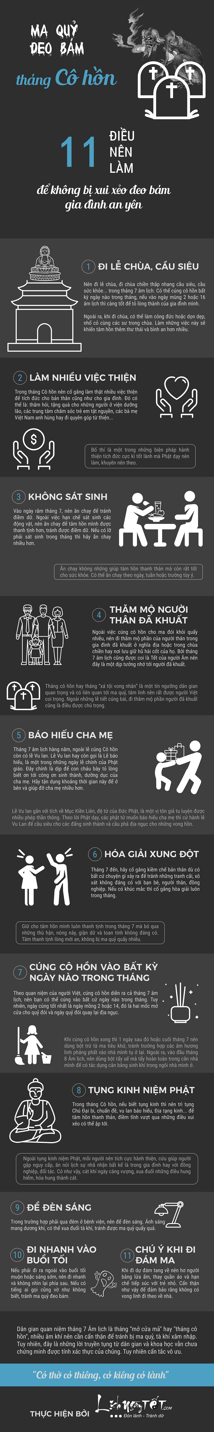 Nen lam gi trong thang co hon de khong bi ma quy quay nhieu?