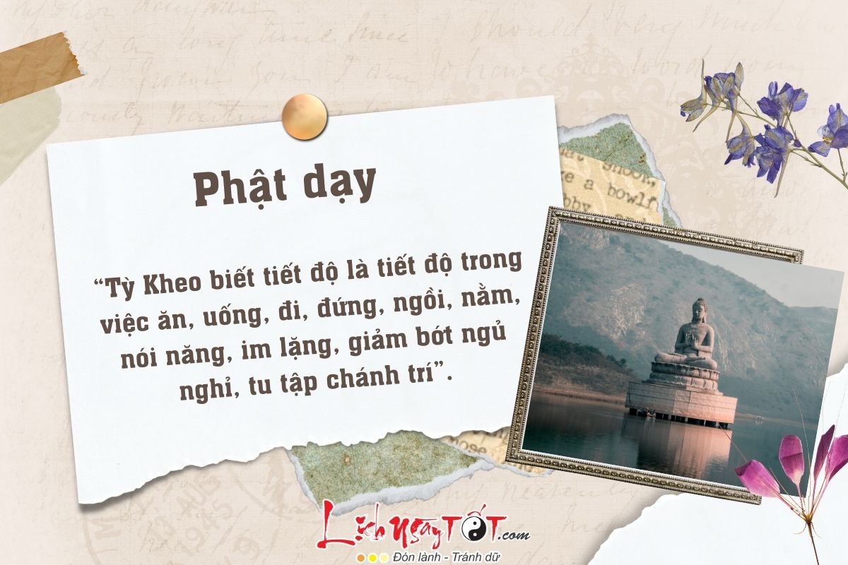 Phật dạy biết đủ trong cuộc sống Phat day biet du trong cuoc song