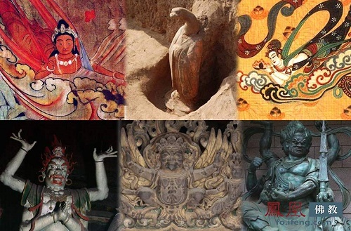 Thien long bat bo - ho phap than trong Phat giao hinh anh