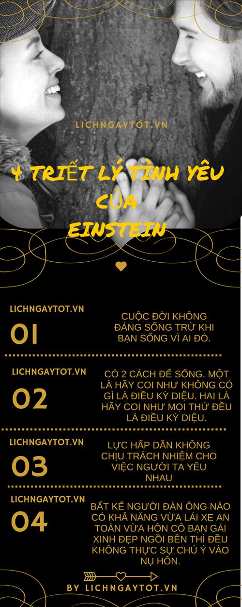 Tin vao tinh yeu voi 4 triet ly hai huoc cua Einstein hinh anh 2