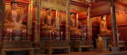 Trao luu di le chua online lan nhanh chong mat hinh anh