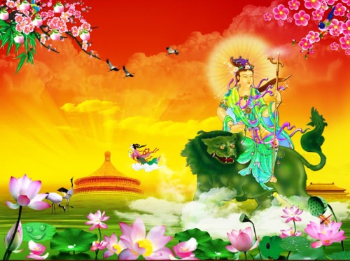 Van Thu Bo Tat - bac Dai Tri dung tri tue dan duong chung sinh hinh anh