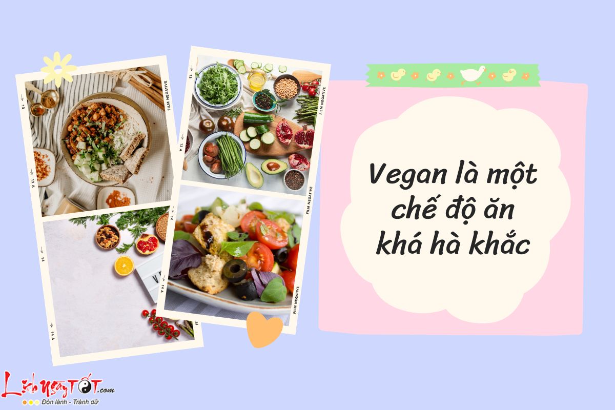 An thuan chay vegan kha ha khac