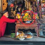 Vat can bo tren ban tho khi het tet