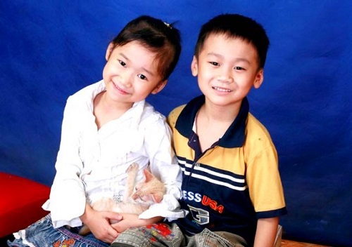 Thuc hu chuyen 2 dua tre nho duoc tien kiep cua minh o Phu Tho hinh anh