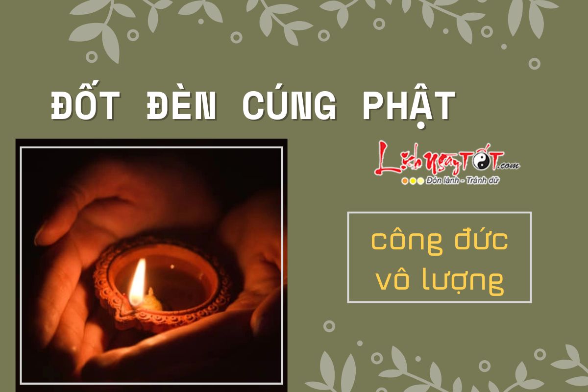 Cong duc cua dot den cung Phat
