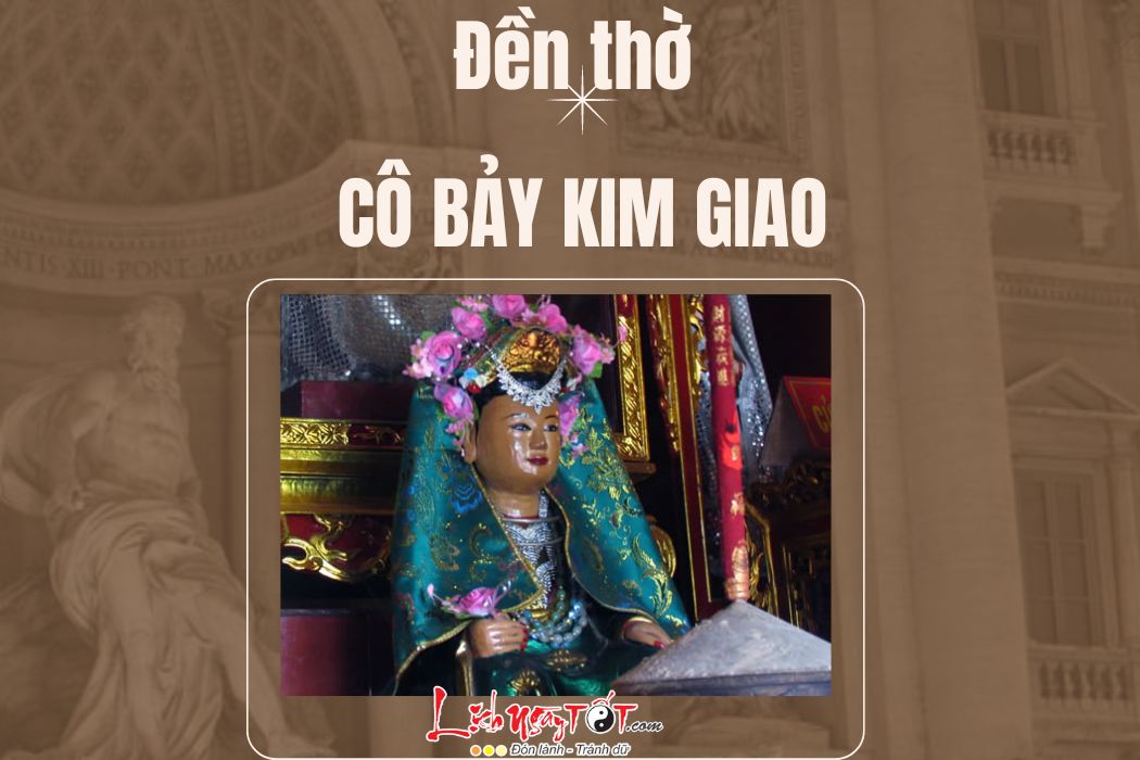 Den tho co Bay Kim giao