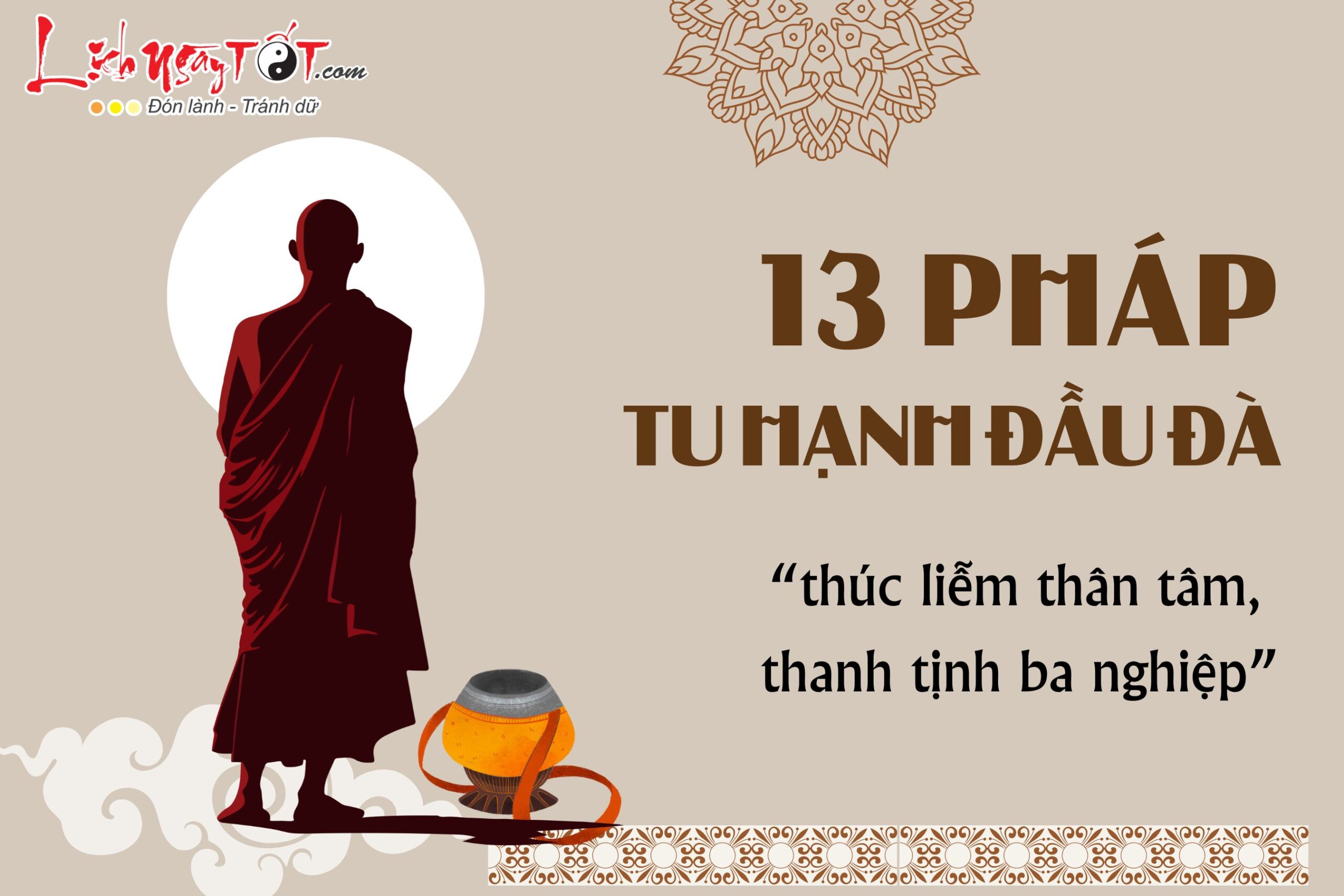13 Pháp tu hạnh đầu đà 13 Phap tu hanh dau da