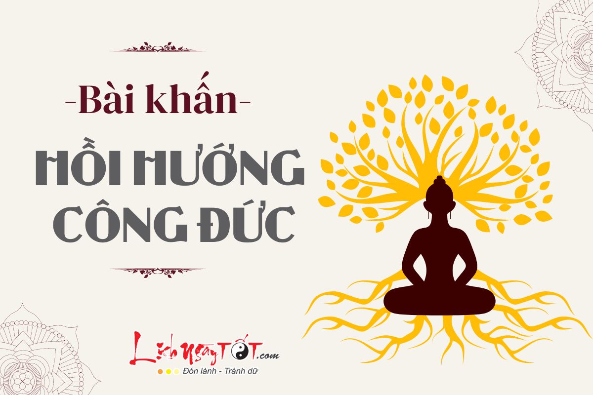 Bài khấn Hồi hướng công đức Bai khan Hoi huong cong duc
