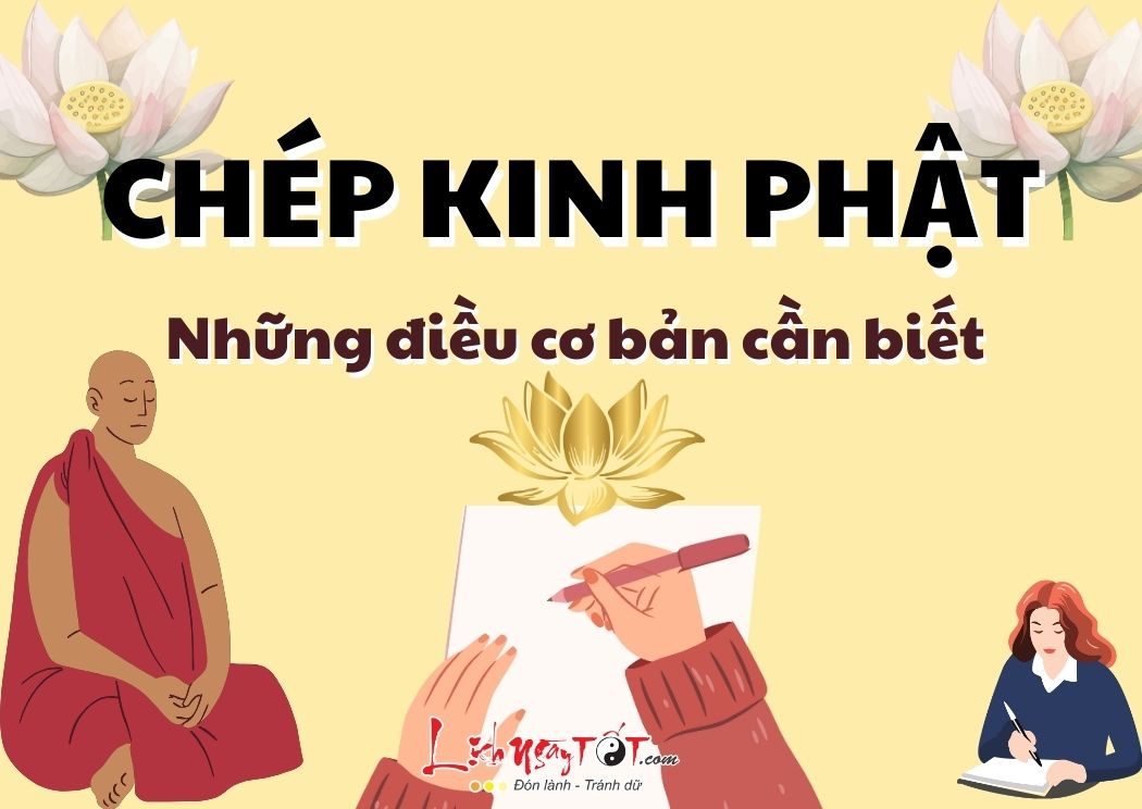 Chép kinh Phật Chep kinh Phat