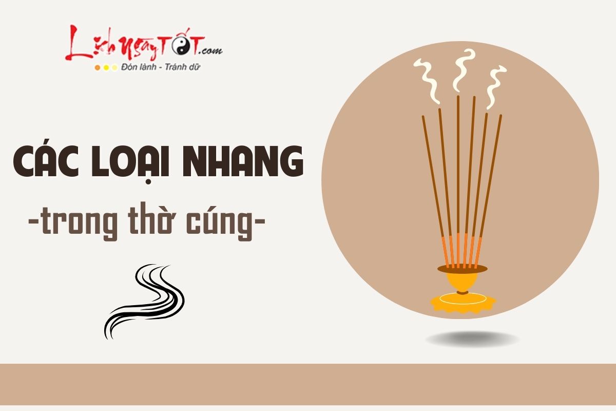 Cac loai nhang trong tho cung