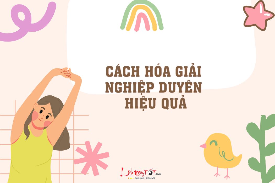 Cach hoa giai nghiep hieu qua