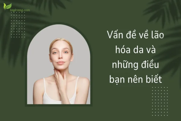 Vấn đề về lão hóa da và những điều bạn nên biết