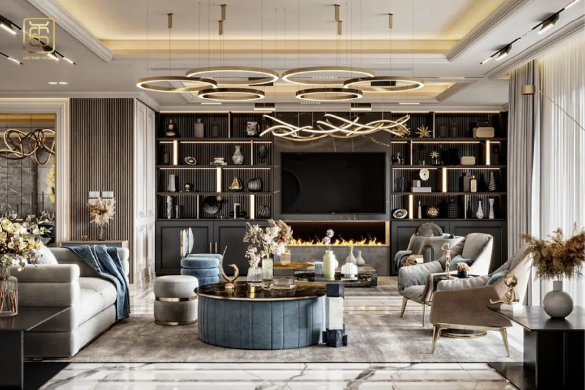 Phong cách nội thất Luxury thể hiện sự đẳng cấp và sang trọng trong cuộc sống